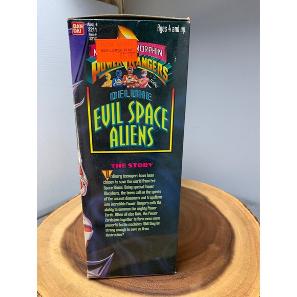 Mighty Morphin Power Rangers Deluxe Evil Space Aliens Goo Fish Figure 1994 Banda - Picture 5 of 8